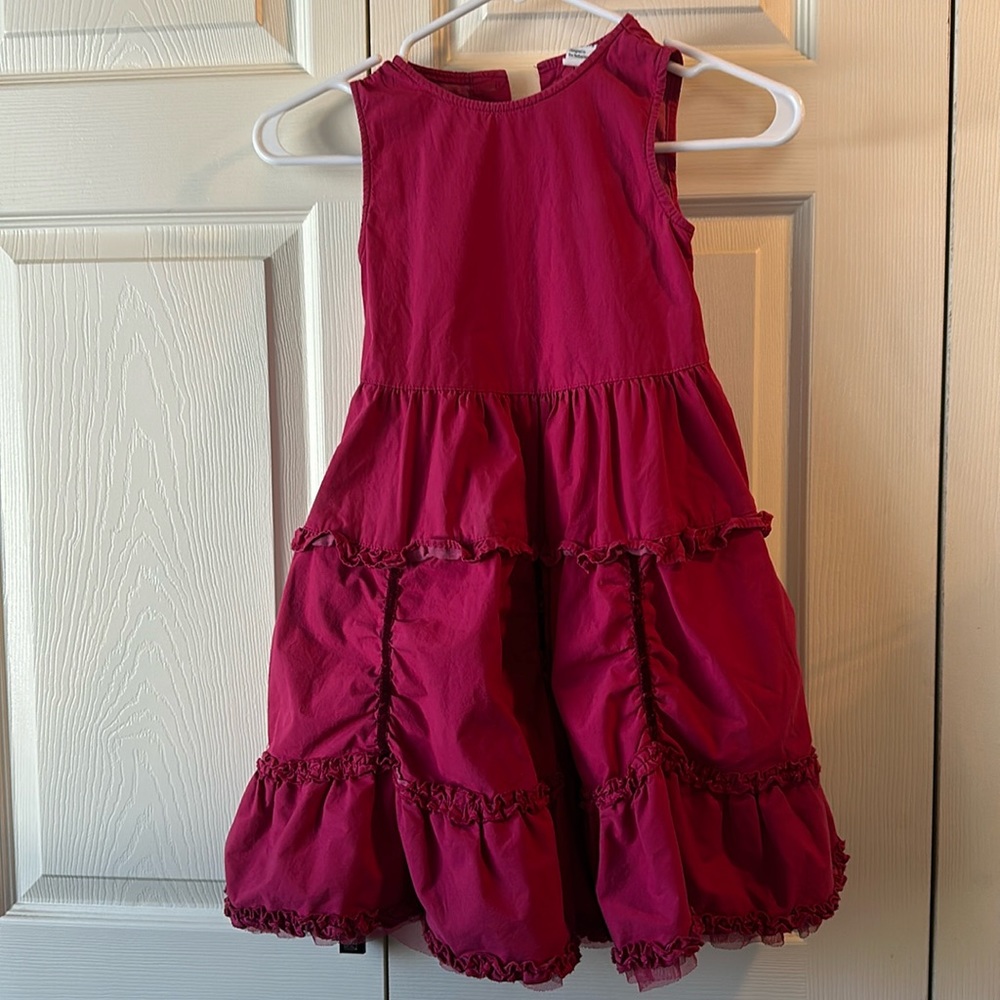 Jottum Dutch designer girls dress 6/116 pink